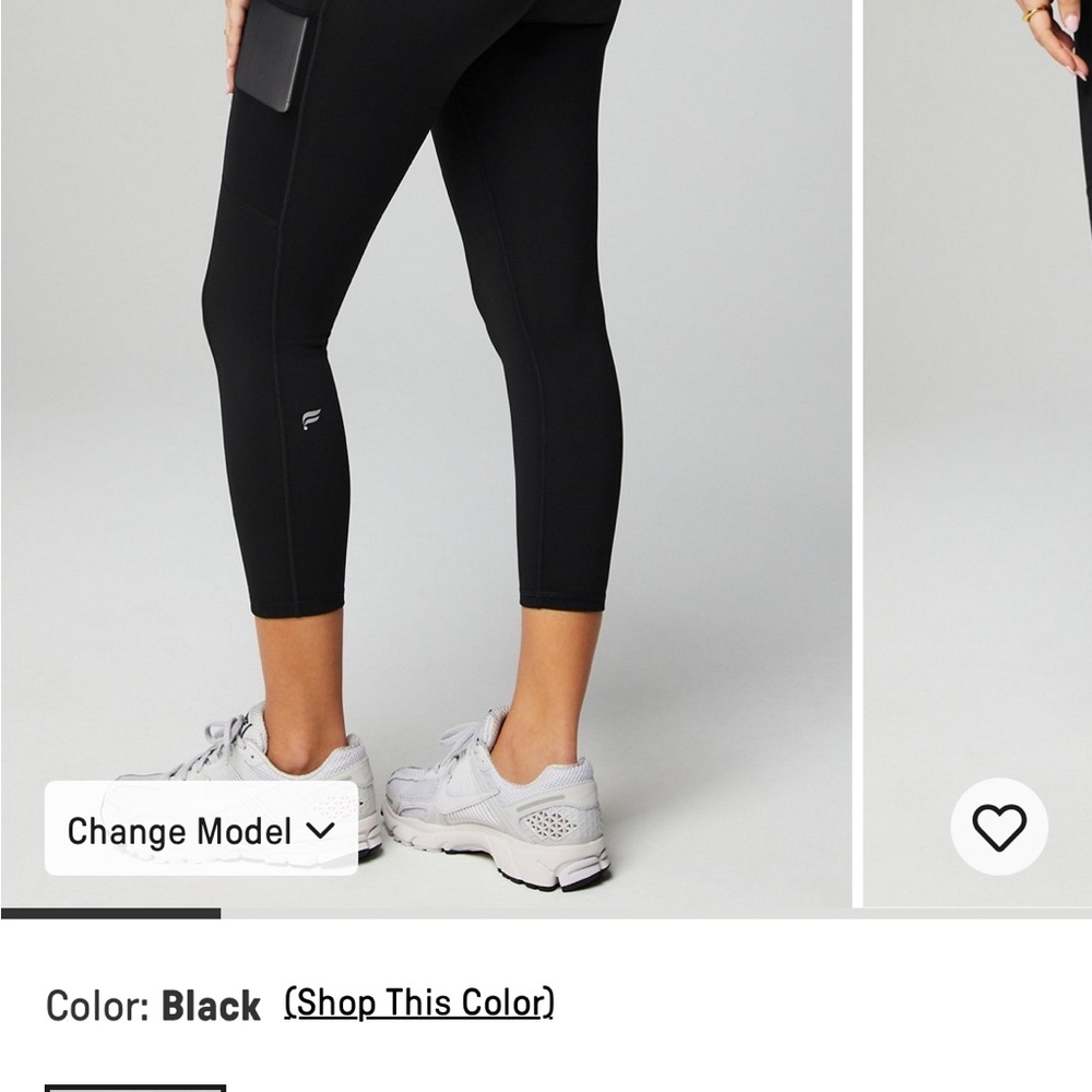 Fabletics PureLuxe Black Leggings